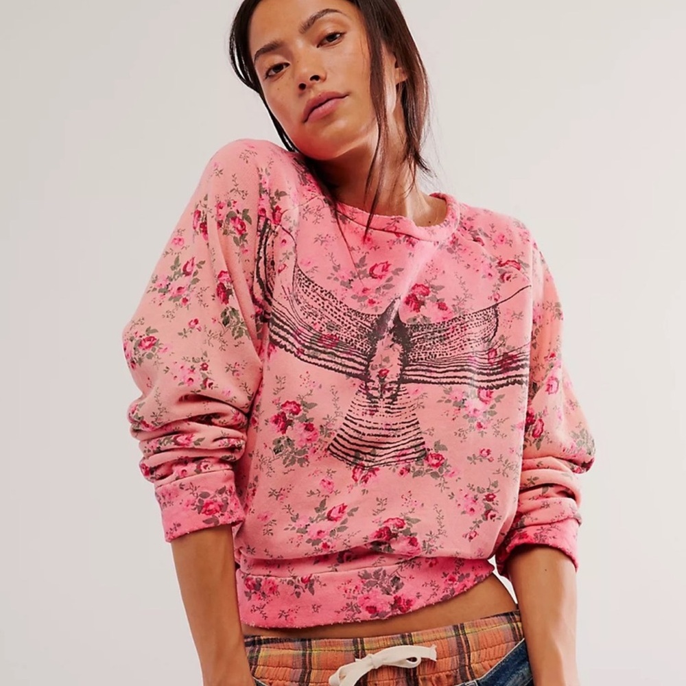 Magnolia Pearl Floral Hawk Richi sweatshirt